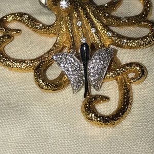 Sterling and Cz’s butterfly pendant.